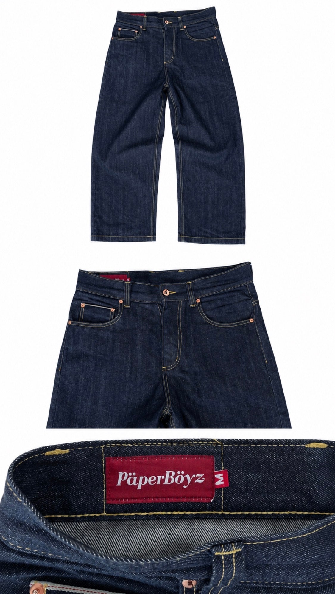 Paperboyz Denim Pants Black