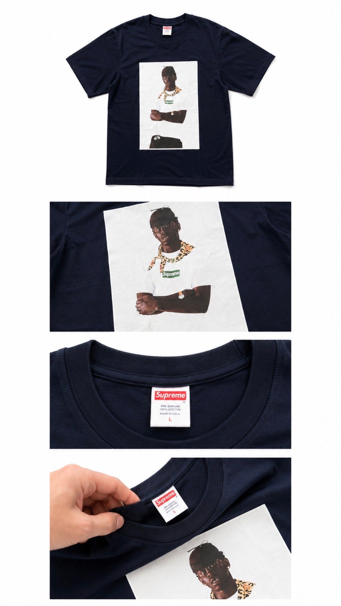 Taylor Supreme T-shirt Dark Blue