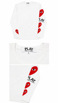 CDG Longsleeve White
