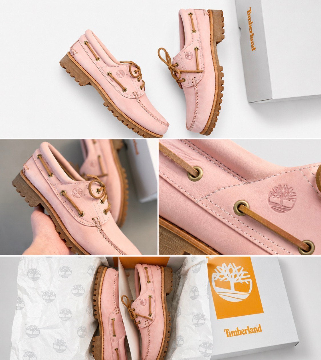 Timberlands Pink