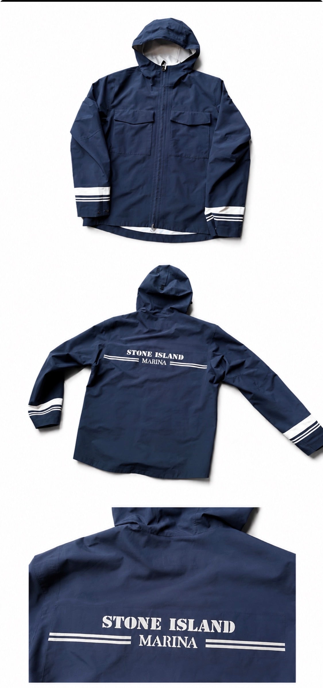 Stone Island Marina Jacket Dark Blue