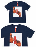 Supreme T-shirt Water Gun Girl Navy Blue