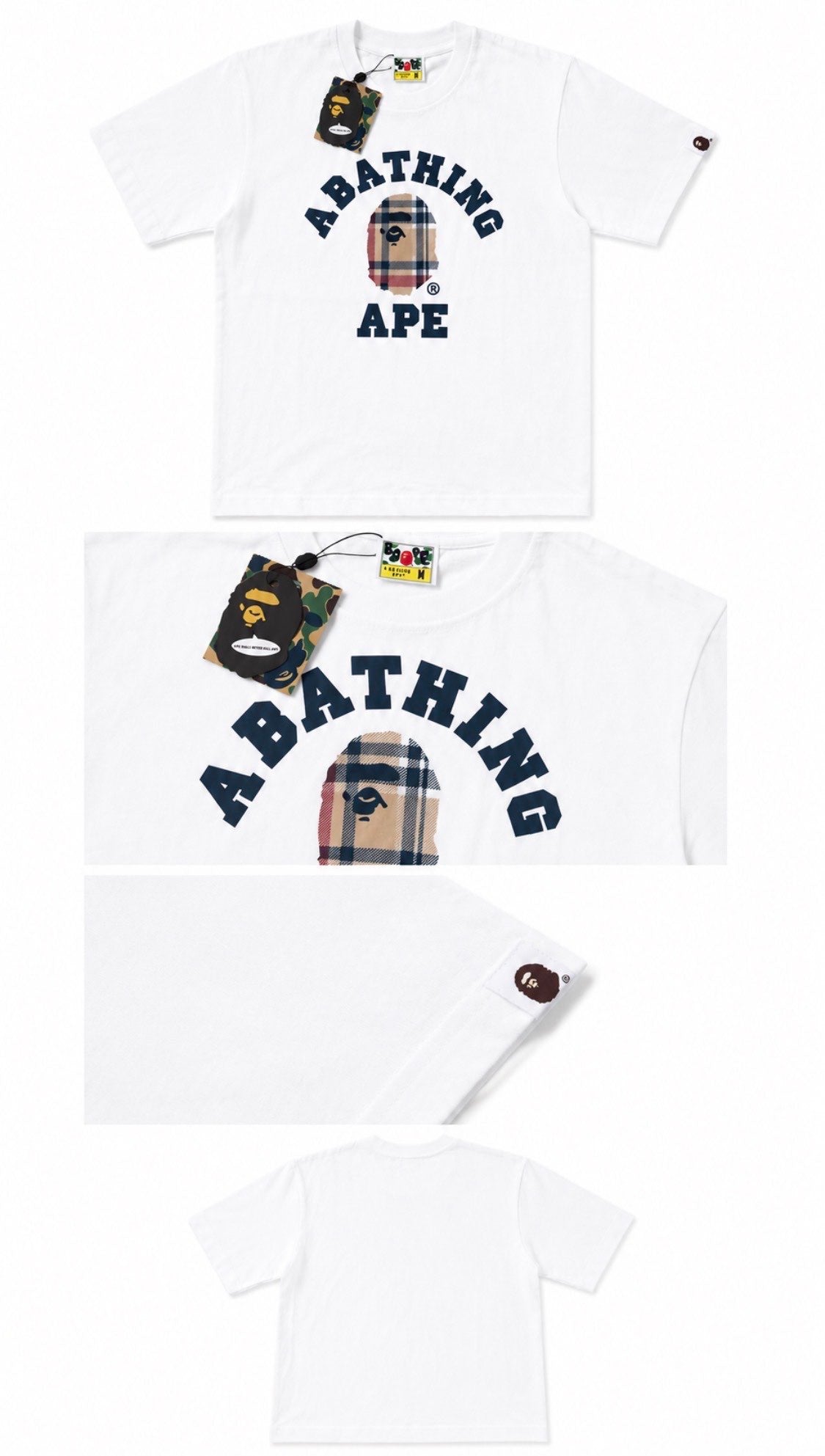 White Bathing Ape Tee