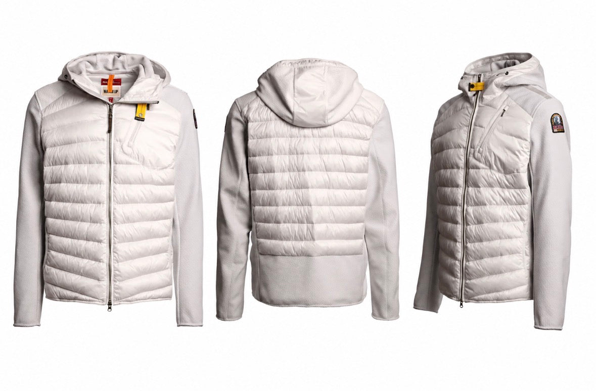 Parajumpers Nolan hybrid hooded down jacket