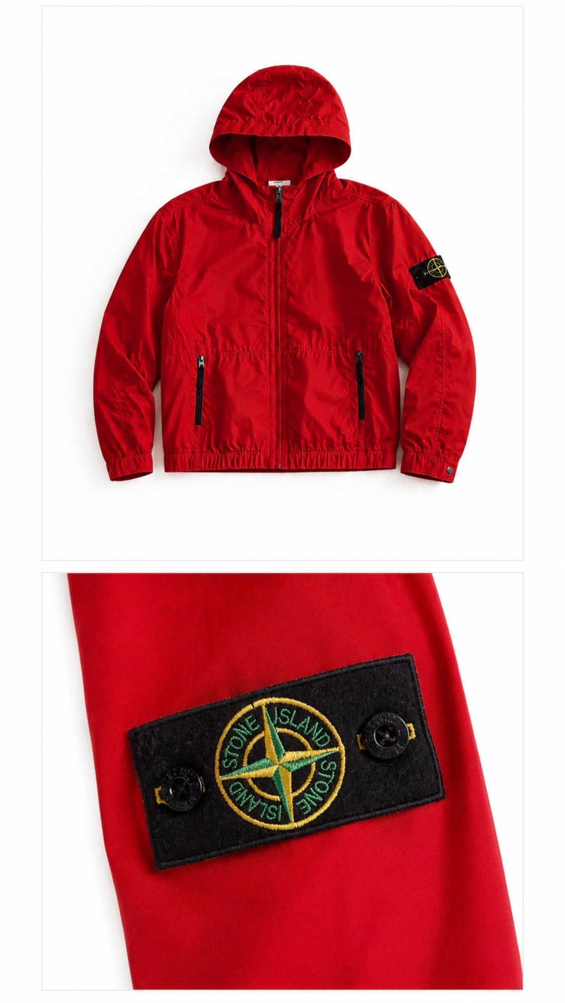Stone Island Jacket Red