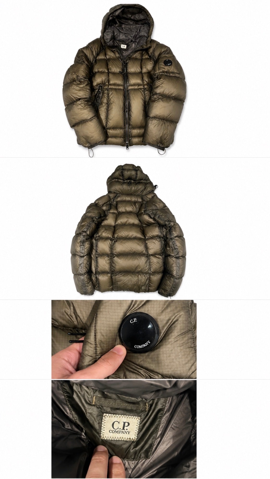 CP Company DD Shell Jacket Dark Green