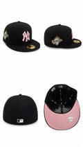 New Era Cap Black & Pink
