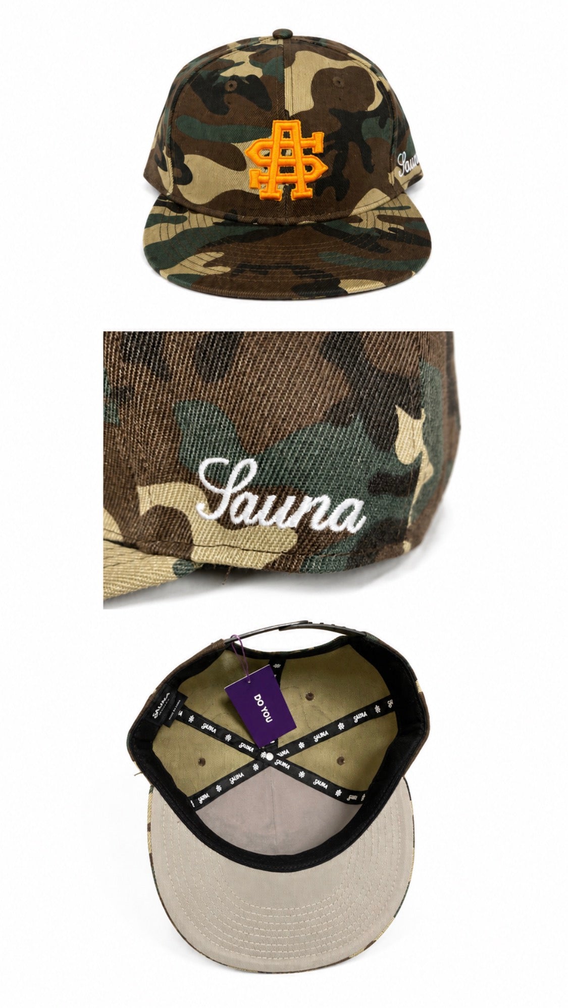 Sauna Cap Camouflage
