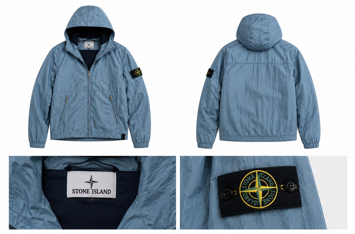 Stone Island Jacket Light Blue